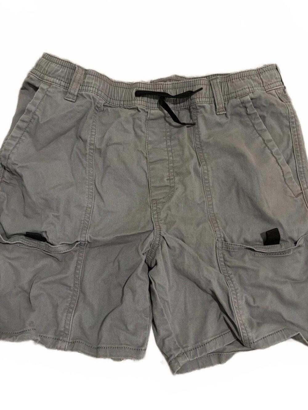 Wrangler Boys Gray Cargo Shorts Relaxed Fit XXL